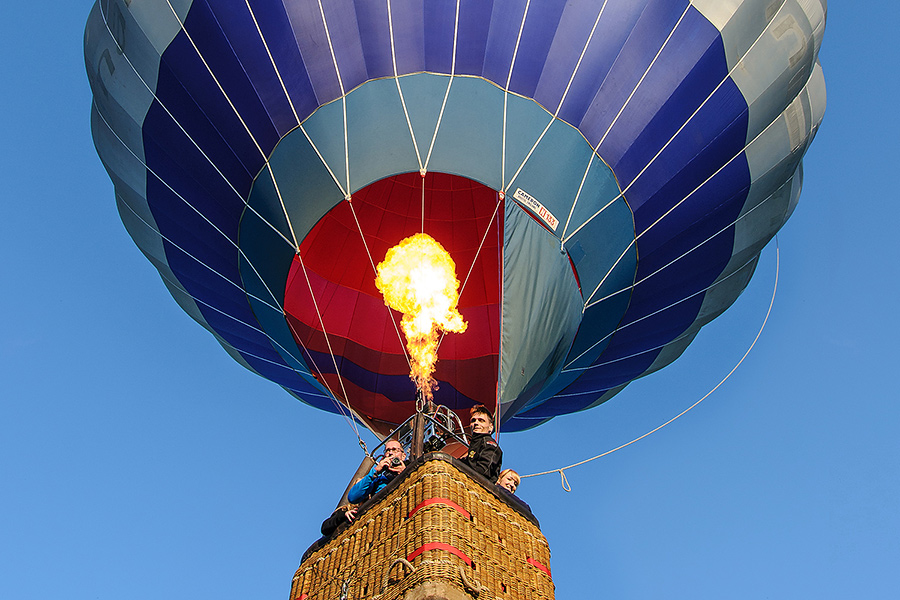 Fotokurs Luftbilder - Im Ballon über Osnabrück