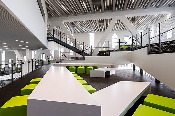 moderne Architekturfotografie am Hochschulcampus der UNI Osnabrueck
